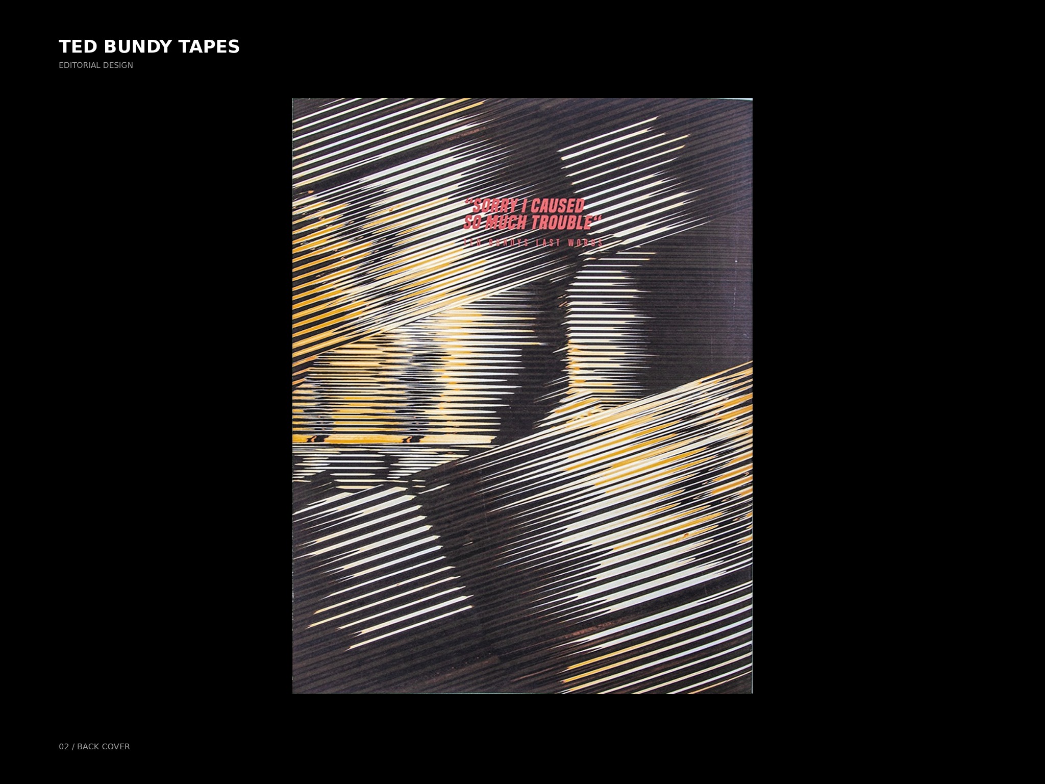 Ted Bundy Tapes — Back cover